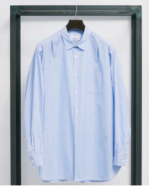 KIYONAGA&CO. THOMAS MASON SHIRT ストライプ L