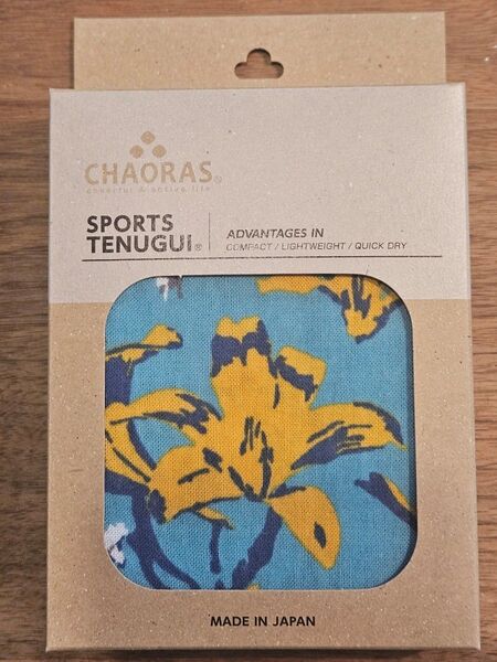 CHAORAS/チャオラス スポーツてぬぐい ニッコウキスゲ