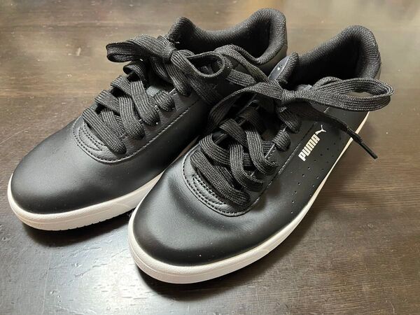 PUMA スニーカー レディース ブラック 25cm