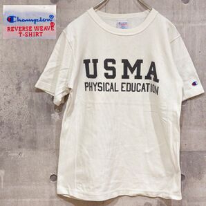 Champion REVERSE WEAVE T-SHIRT リバースウィーブTシャツ USMA ヘビーウェイト L トリコタグ
