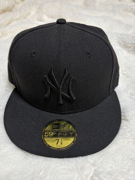 ニューエラ キャップ 帽子 ヤンキース ブラック 59FIFTY ベースボールキャップ ニューヨークヤンキース