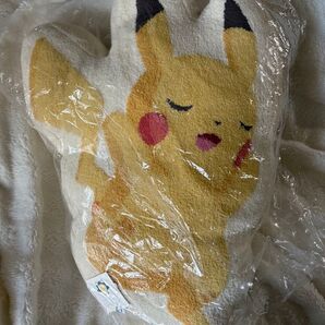 新品未使用 ジェラートピケ ジェラピケ ポケモン ベビモコ ピカチュウ クッション