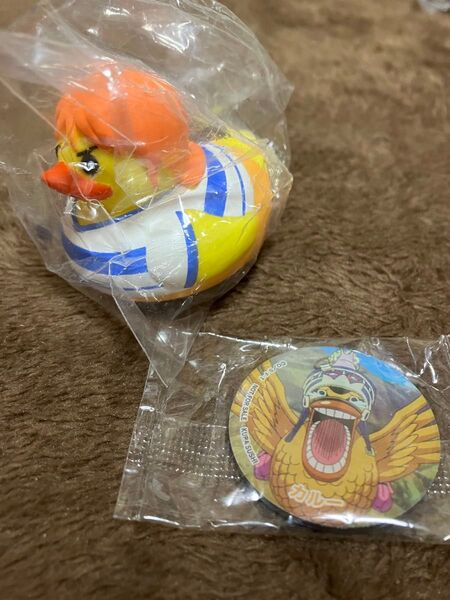ワンピース 缶バッジ アヒルナミ 2点セット