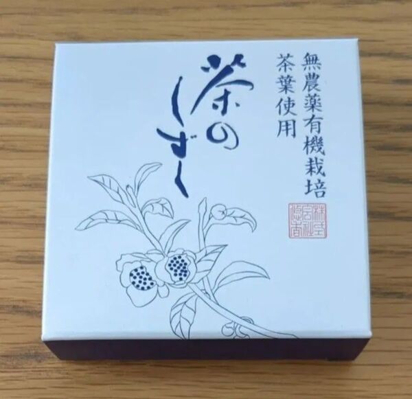 茶のしずく 悠香の石鹸 60g 泡立てネットなし 箱入り 悠香 茶のしずく石鹸