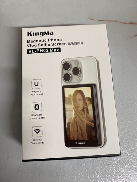 Magsafe対応 背面自撮りモニターディスプレイ
