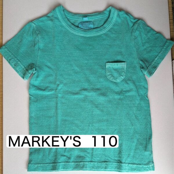 MARKEY'S Tシャツ 110cm エメラルドグリーン