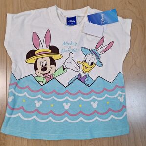 新品未使用 バースデイ ディズニー ミッキー Tシャツ 95cm