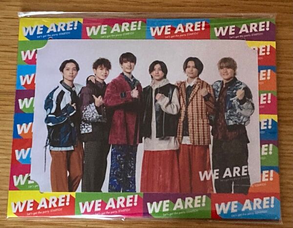 SixTONES WE ARE!フォトカード