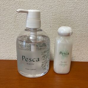 ペスカ クリアローション500ml & フェイスウォッシュ 各100ml セット