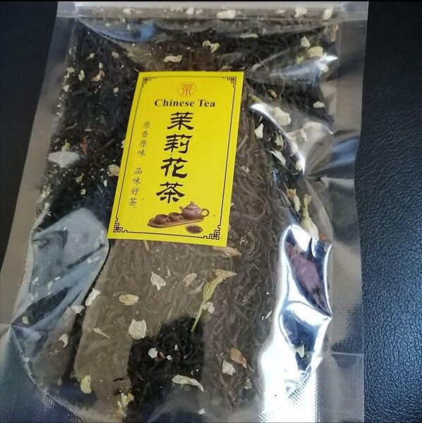 中国茶葉 国内パック加工商品【1級】ジャスミン茉莉花茶110g