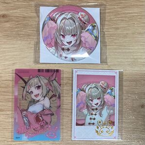 にじさんじ チャイナ 缶バッジ チェキ レア 箔押し にじフェス EX Gamers Event クリアカード 魔界ノりりむ