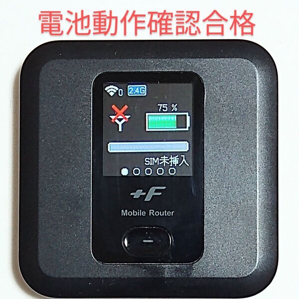 F5 FS030w 通受信正常 確認済 APN設定無料 V7.0.1裏蓋固定可
