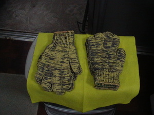  Fit army hand M size ① yellow | black 4. go in 