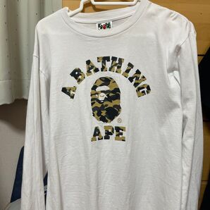 a bathing ape ロンT Mサイズ