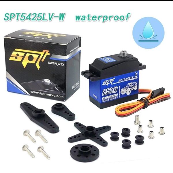 ■ハイトルク■防水■ SPT5425LV-W サーボ ラジコン バギー オフロード クローラー クロカン TT02 TT01