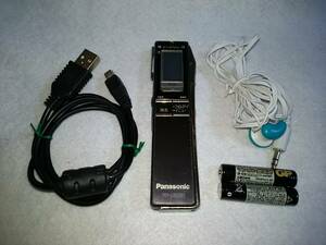 IC стерео магнитофон авторучка type Panasonic RR-US090 USB код имеется старый предмет утиль 