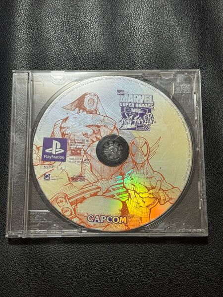 ★動作確認済★マーブルvsストリートファイターEXエディション プレイステーション