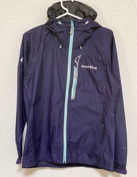 超軽量 GORE-TEX トレントフライヤー M パープル モンベル mont-bell