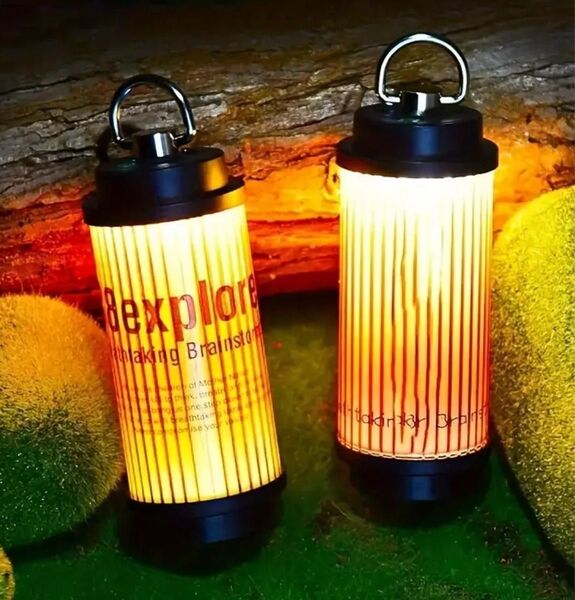 【新品】LEDランタン2個セット 38灯explore ではありません )ミニ