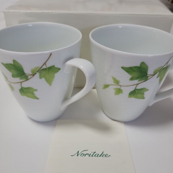 Noritake BelEclat マグカップ 2個セット 新品