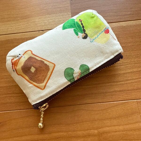 ハンドメイド★ポーチ★ワイヤレスイヤホンケース★