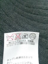 ◇ K.T ケーティー キヨコタカセ リネン混 長袖 ジップアップ ジャケット 9 ダークグレー * 1002799847438_画像4
