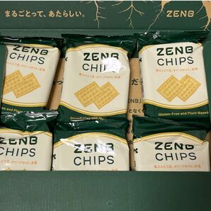 ZENB CHIPS 黄えんどう豆チップス 6袋
