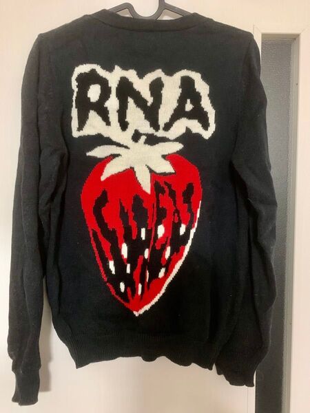 RNA sweat 苺 ストロベリー カーディガン ニット