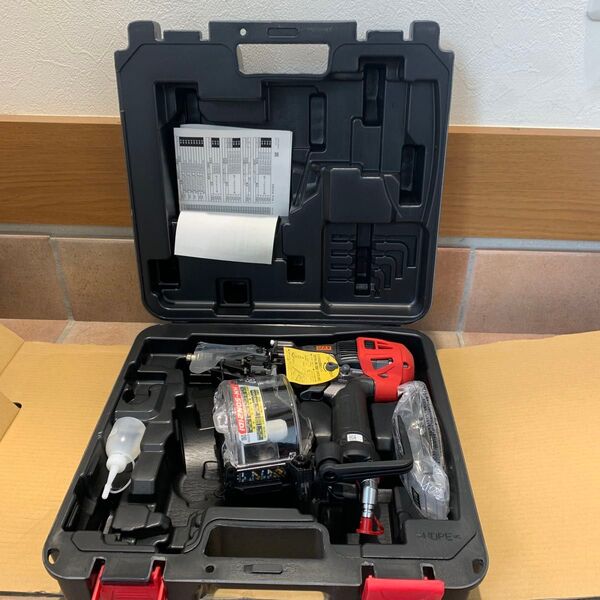 マックス 釘打機 スーパーネイラ HN-50N2 (D) -G クールグレー HN91087 MAX 高圧釘打ち機 50mm