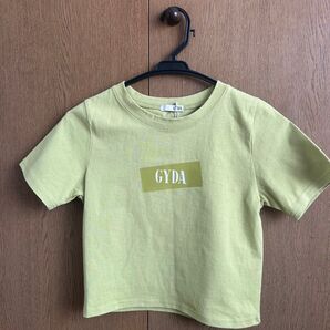 【新品未使用】GYDA 半袖クロップド丈Tシャツ