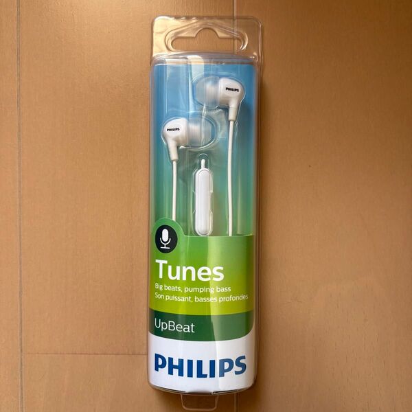 PHILIPS フィリップス SHE3555 ホワイト 密閉型 インイヤー イヤホン