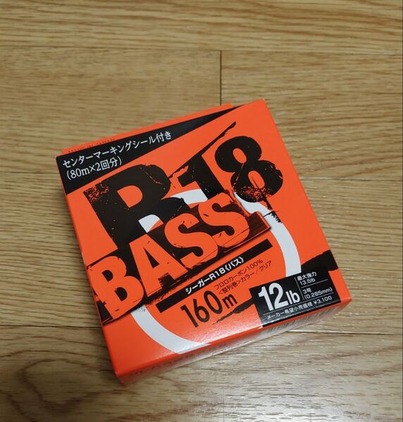 Seaguar / シーガー R18 バス 160m 12lb フロロライン 未使用品 です! 送料込