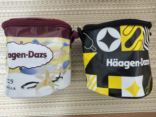 ハーゲンダッツ 保冷バッグ 2個セット バニラとブラックフライデー