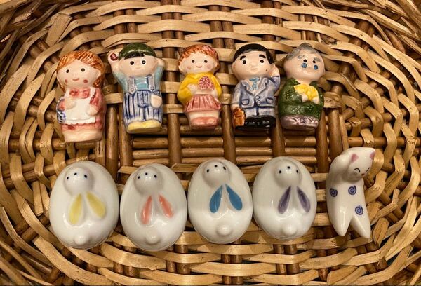 かわいい 箸置きセット 10点