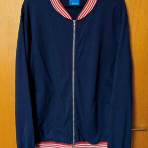 GOOD ON グッドオン ストライプリブ TEE トラックジャケット ライトアウター 綿 コットン 羽織 ブルゾン