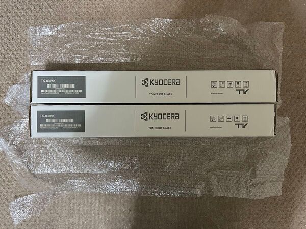 京セラ純正トナー TK8376K 2本セット 未使用品
