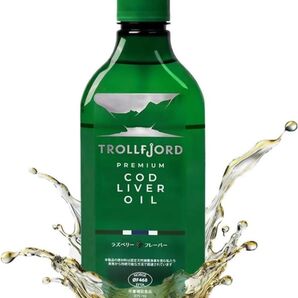 TROLLFJORD トロルフィヨルド フィッシュオイル オメガ3 375ml ノルウェー産 液体 フィッシュオイル