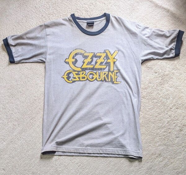 Ozzy Osbourne オジー・オズボーン Tシャツ パキ綿 マニア向け バンドTシャツ リンガーTシャツ