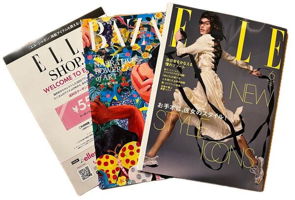 ELLE JAPON(エル・ジャポン) 2025年 06月号 付録とELLE shop 550円クーポン付