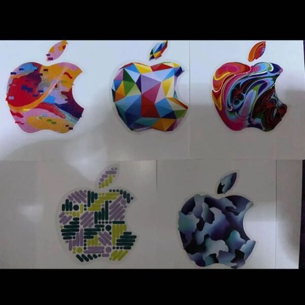 Apple Gift Cardステッカー シール 5枚