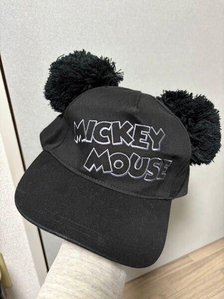 ディズニー Disney ミッキーマウス 帽子 キャップ ブラック