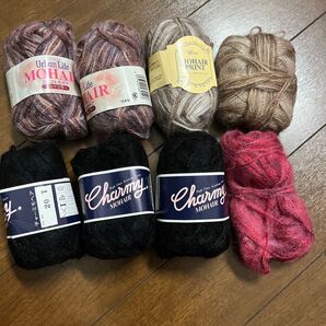 モヘア毛糸 8玉 まとめ売り