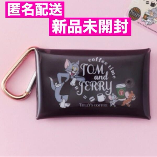 トムとジェリー タリーズコラボ カラビナ付きマルチケース 新品