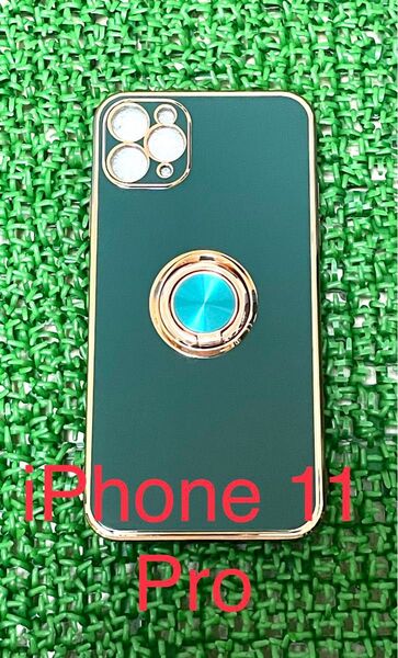 iPhone 11 Pro ケース TPUリング付き iphoneケース車載ケース - 01