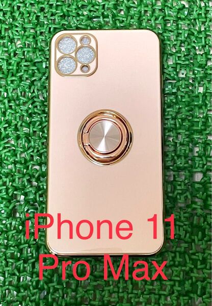 iPhone 11 Pro Max ケース TPUリング付き iphoneケース車載ケース - 021