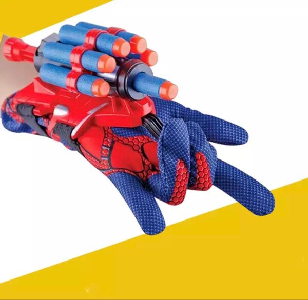 スパイダーマン ウェブシューター ウェブショット おもちゃ ロケットランチャー ダーツ 弓矢 蜘蛛の糸 コスプレ 誕生日プレゼント