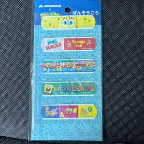 モスバーガー×スポンジボブ ばんそうこう 未使用