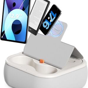 タブレットスタンド 抱き枕 磁力スタンド スマホホルダー カップホルダー付 新品