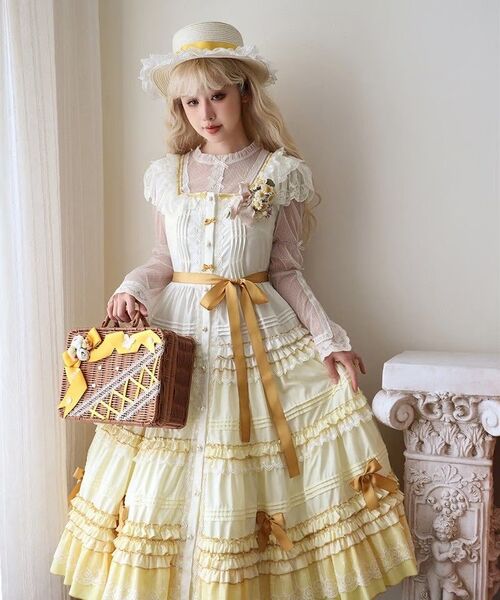 【完売】Belchic ロリータドレス+帽子+バッグ3点セット