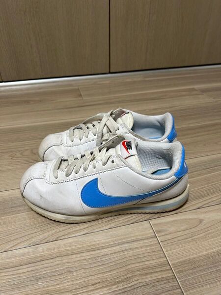 NIKE クラシック コルテッツ ホワイト/ブルー 25cm